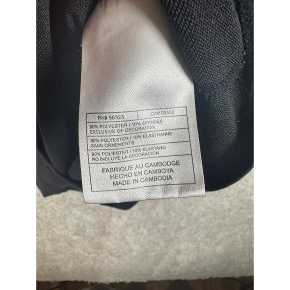 Vintage Nike Shirt Mens Large Black Dri Fit Compression Golf Mock Neck Pro Mamba - Picture 7 of 12